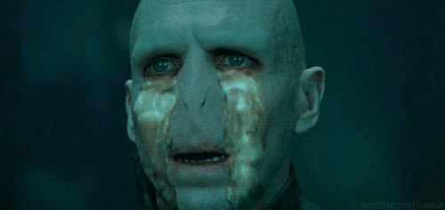 Voldemort crying gif